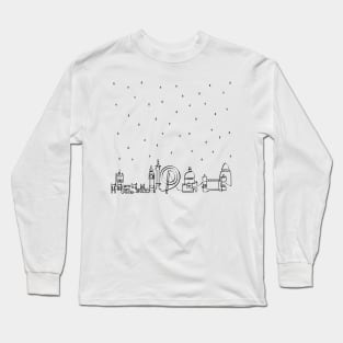 A rainy day in London Long Sleeve T-Shirt